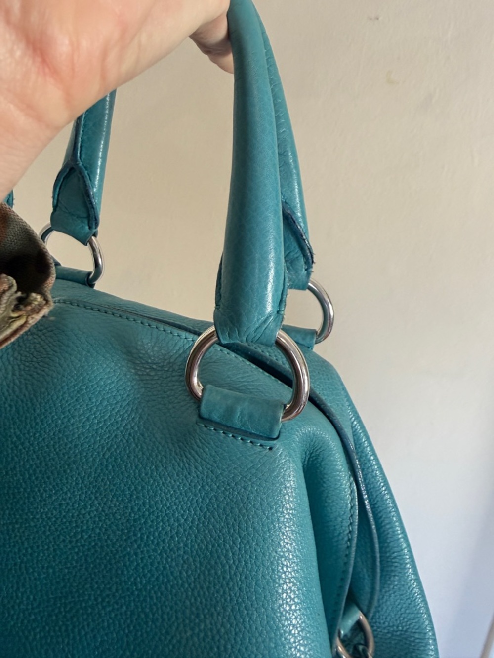 Prada Vitello Daino Open Shopper Tote Bag - Picture 5 of 16